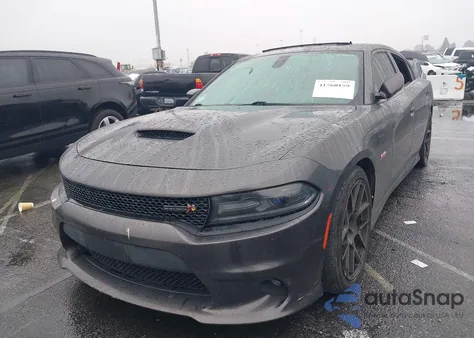 2016 Dodge Charger R/T Scat Pack z USA, uszkodzony, nr VIN 2C3CDXGJ7GH331063